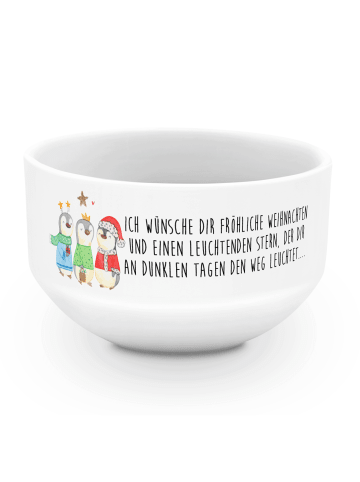 Mr. & Mrs. Panda schale Winterzeit Heilige drei Könige mit Spruch in Weiß