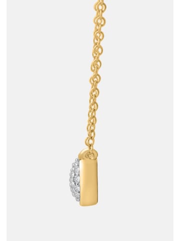 Diamant Exquis Halskette aus 375 Gelbgold mit Diamant