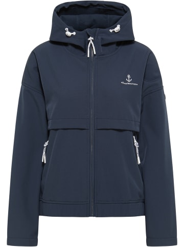 DreiMaster Maritim Softshellblouson in Marine