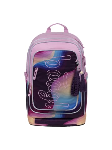 BAAGL 3-tlg. Set: Schulrucksack Cubic in Violett Lyra