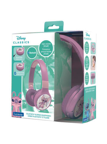 Lexibook Stitch Angel 2-in-1 Bluetooth® & Kabel-Kopfhörer faltbar