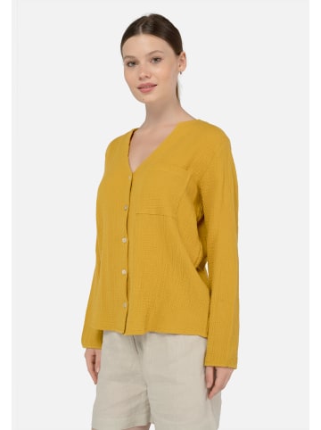Freshlions Freizeitbluse Bailey in mustard