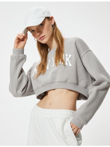 KOTON Sweatshirt in Grau