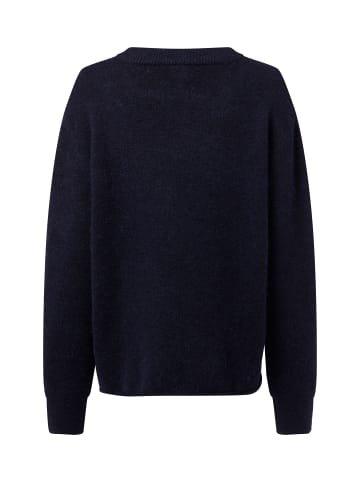Marie Lund Strickpullover in marine indigo - 0007