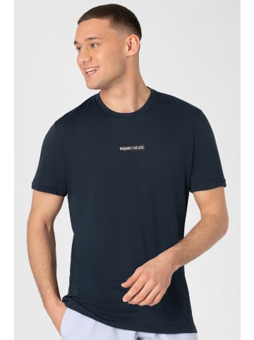 super.natural Merino T-Shirt in blau