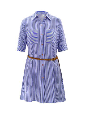 Aiki Keylook Blusenkleid Blue Heart in Blau