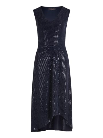 Vera Mont Cocktailkleid im Glitzer-Look in Dunkelblau/Grau