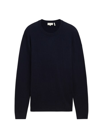 Tom Tailor Rundhalspullover für Herren in blau