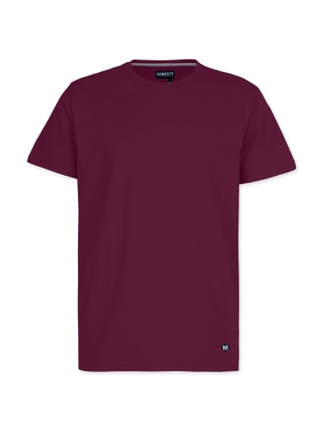 HONESTY RULES T-Shirt " Basic " in bordeaux