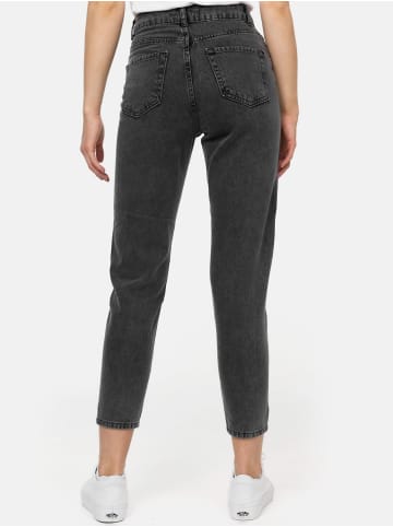 Tazzio Mom Fit Jeans "F129" in Smoky Snow