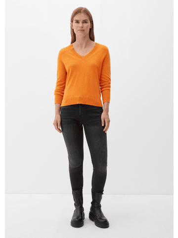 s.Oliver Pullover langarm in Orange