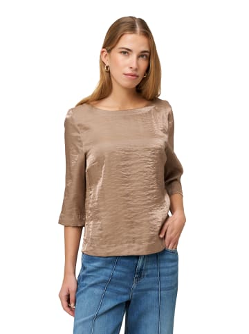 Zero  Bluse mit Knittereffekt in gold