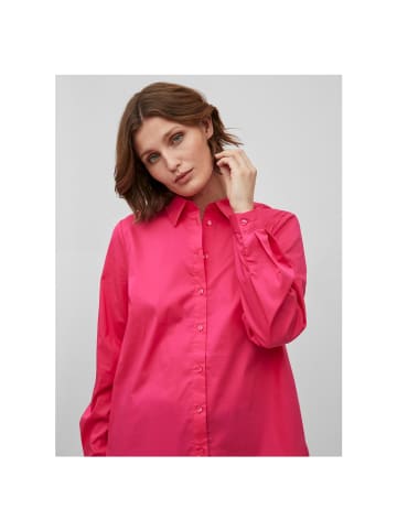 Vila Langarmbluse in pink yarrow