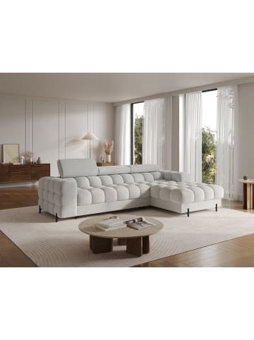 MF Design Fenro Recamiere Rechts in Grau -  (L) 181 x (B) 285 x (H) 93 cm