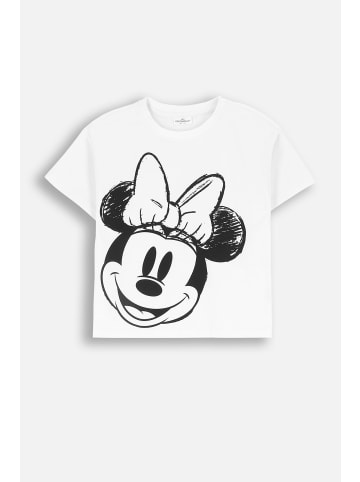 Coccodrillo T-Shirt mit kurzen Ärmeln in weiß