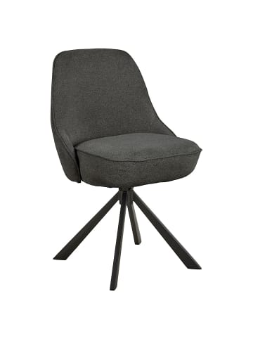 ebuy24 Esszimmerstuhl Carlton Grau 2er Set