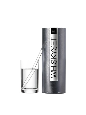 Eisch 2er Set Whiskyset Gentleman in transparent