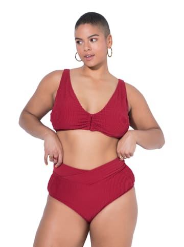 Studio Untold Bikini Slip in dunkelrot