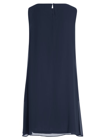 BETTY & CO Chiffonkleid im Layer Look in Navy Blue