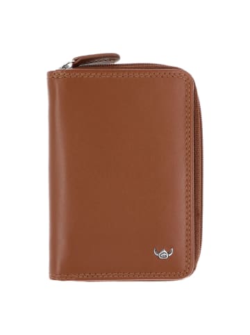 Golden Head Polo Geldbörse RFID Schutz Leder 11.5 cm in cognac