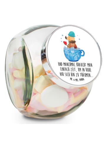 Mr. & Mrs. Panda Teedose Nachtfalter Schaumbad mit Spruch in Weiß