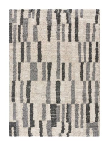 Atticgo Hochflor-Teppich ENYA in silber