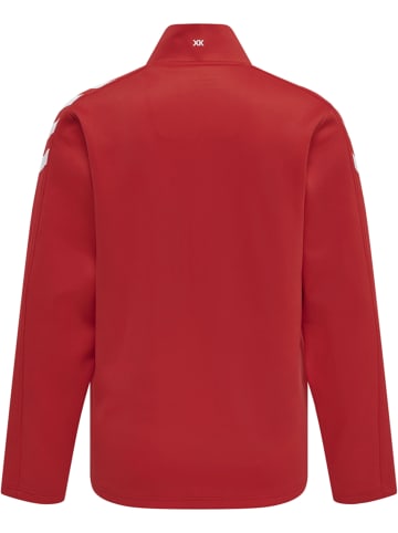 Hummel Hummel Zip Jacke Hmlcore Multisport Damen Atmungsaktiv Feuchtigkeitsabsorbierenden in TRUE RED