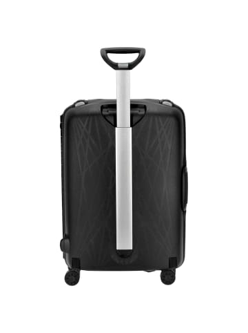 Roncato Light - 4-Rollen-Trolley M 68 cm (smeraldo) in nero