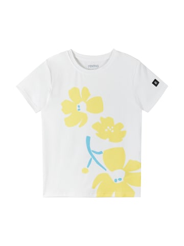 Reima T-Shirt " Vauhdikas " in White Flower