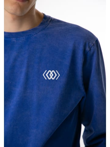 ET NOS Langarmshirt in Blau