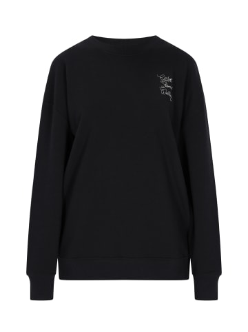 DreiMaster Damen Sweatshirt in Schwarz