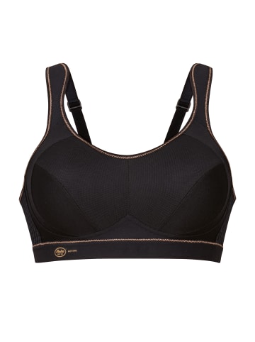 Anita Sport-BH Extreme control in Schwarz/Gold