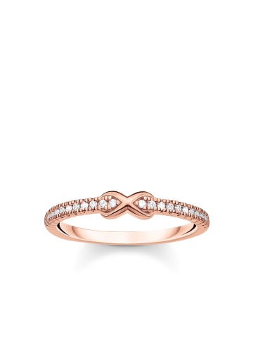 Thomas Sabo Ring in roségold, weiß