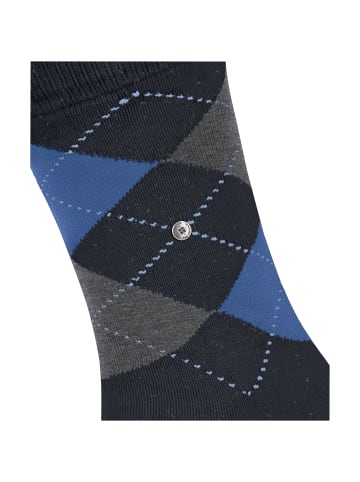 Burlington Socken 2er Pack in Dunkelblau/Blau/Grau