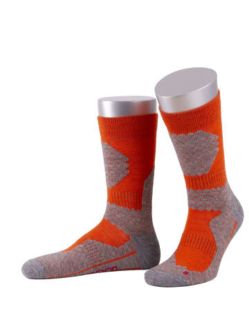 JD J. Dirks All Season-Coolmax-Trekking-Outdoor-Socken lang OD39M in orange (34)