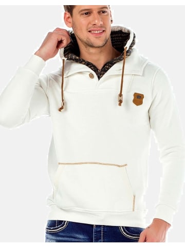 Cipo & Baxx Pullover in ecru