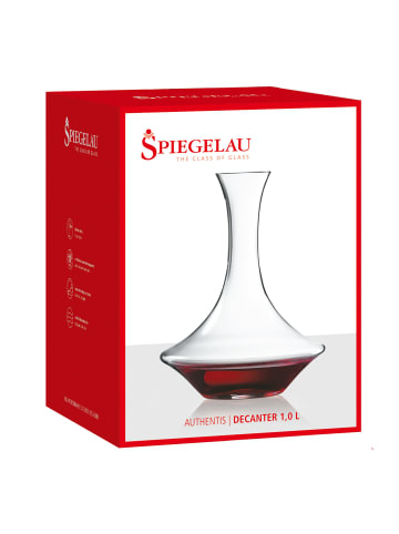 Spiegelau 1 er-Set Authentis Dekantierkaraffe in Transparent
