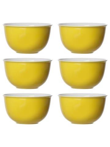 Ritzenhoff & Breker 6er Set Müslischalen Doppio in ø 14 cm in Gelb