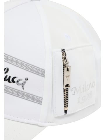 Carlo Colucci Baseball Cap Dienstl in Creme