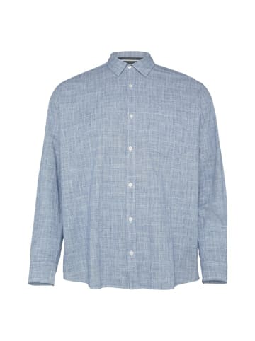S. Oliver Langarm FreizeitHemd für Herren in blau