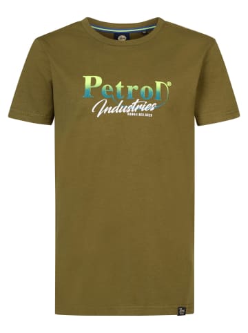 Petrol Industries T-Shirt mit Aufdruck Breezeway in Grün