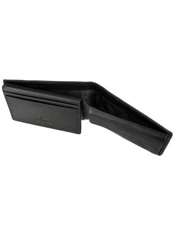 Braun Büffel Geldbörse Hannes Coin Wallet S 4Cs in Schwarz