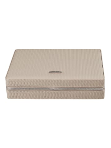 Windrose Corbello Schmuckkasten 25 cm in taupe