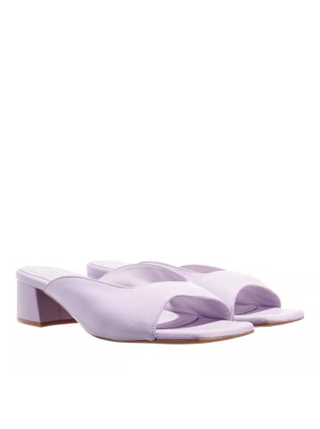 Toral Toral Leather Sandals Malva in purple