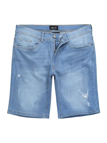 Men Plus Bermuda in bleached denim