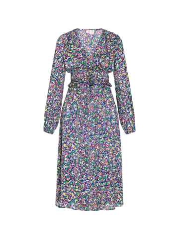 IZIA Dress in blue multicolor
