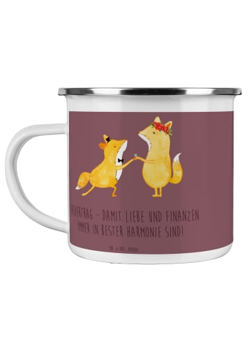 Mr. & Mrs. Panda Pott Ehevertrag Liebe Finanzen mit Spruch in Kaffa Coffee