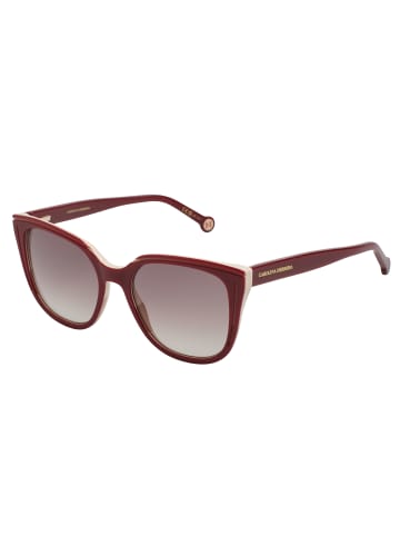 Carolina Herrera Sonnenbrille in Bordeaux