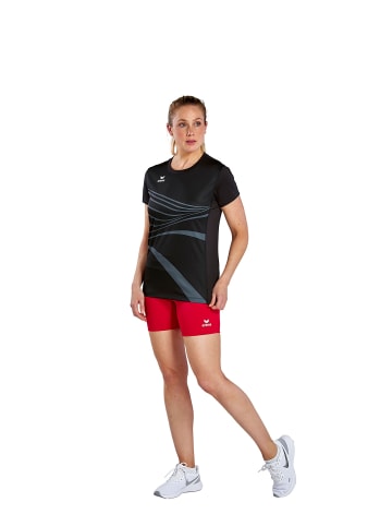 erima Damen Racing T-Shirt in schwarz