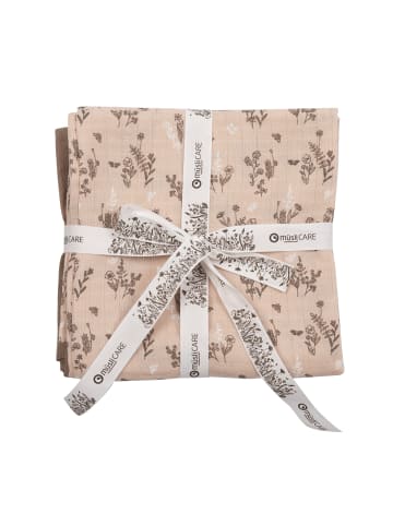 müsli Pucktuch 2er-Pack in Nightingale/ balsam cream/ walnut